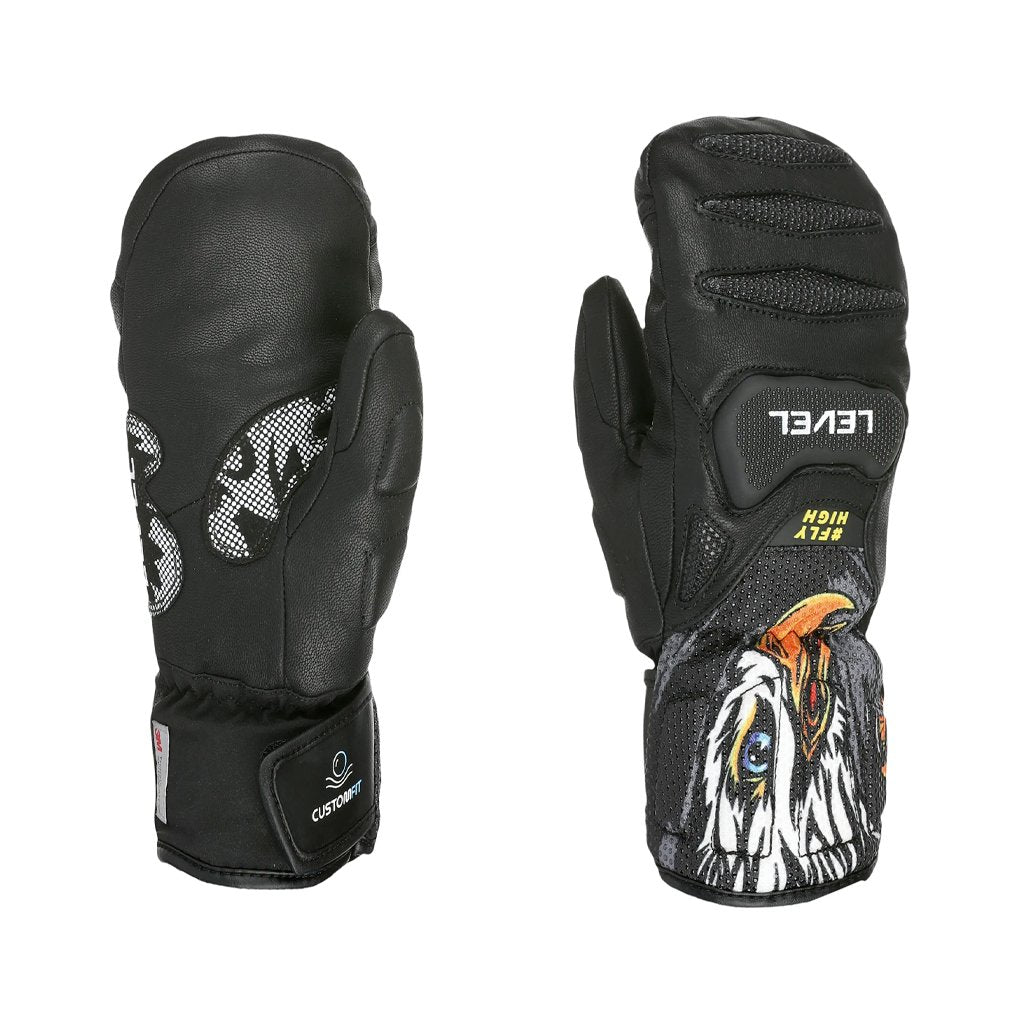 Mitts Level SQ Jr CF - PK Black - Genetik Sport