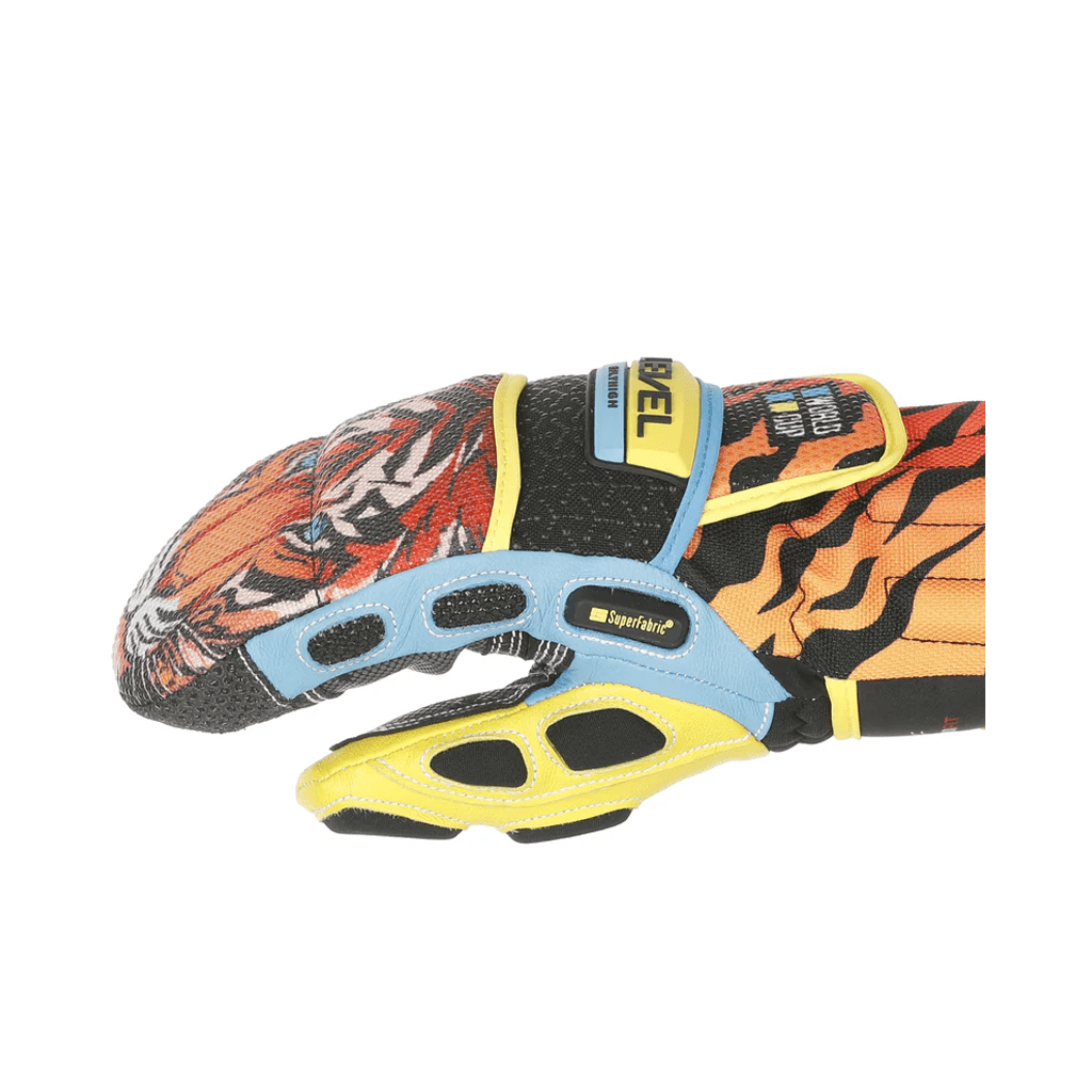 Mitts Level Worldcup Jr CF - Orange - Genetik Sport