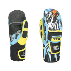 Mitts Level Worldcup Jr CF - Yellow/Blue - Genetik Sport