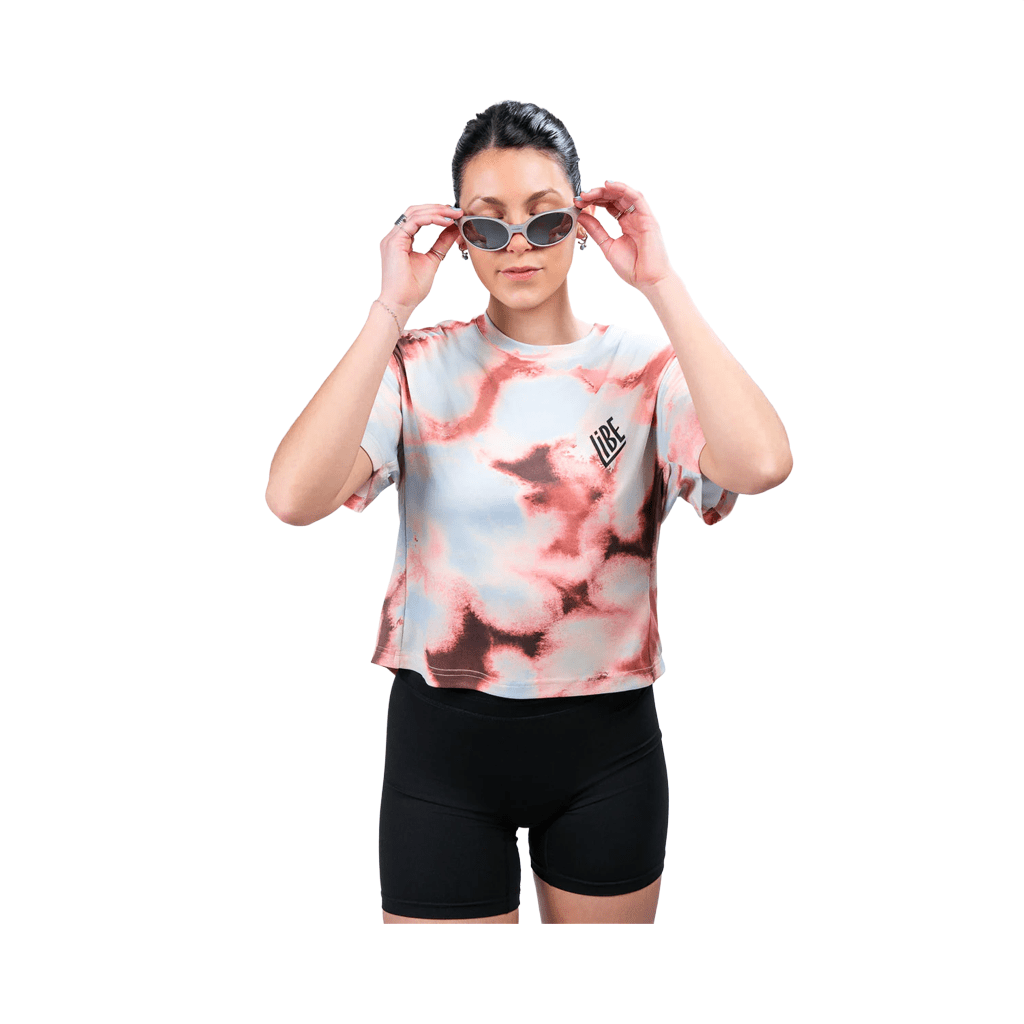 Jersey Libe Womens Vanta Tee - Tie Dye - Genetik Sport