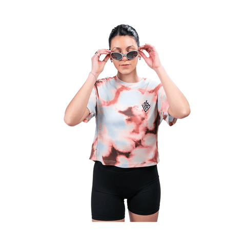 Jersey Libe Womens Vanta Tee - Tie Dye - Genetik Sport