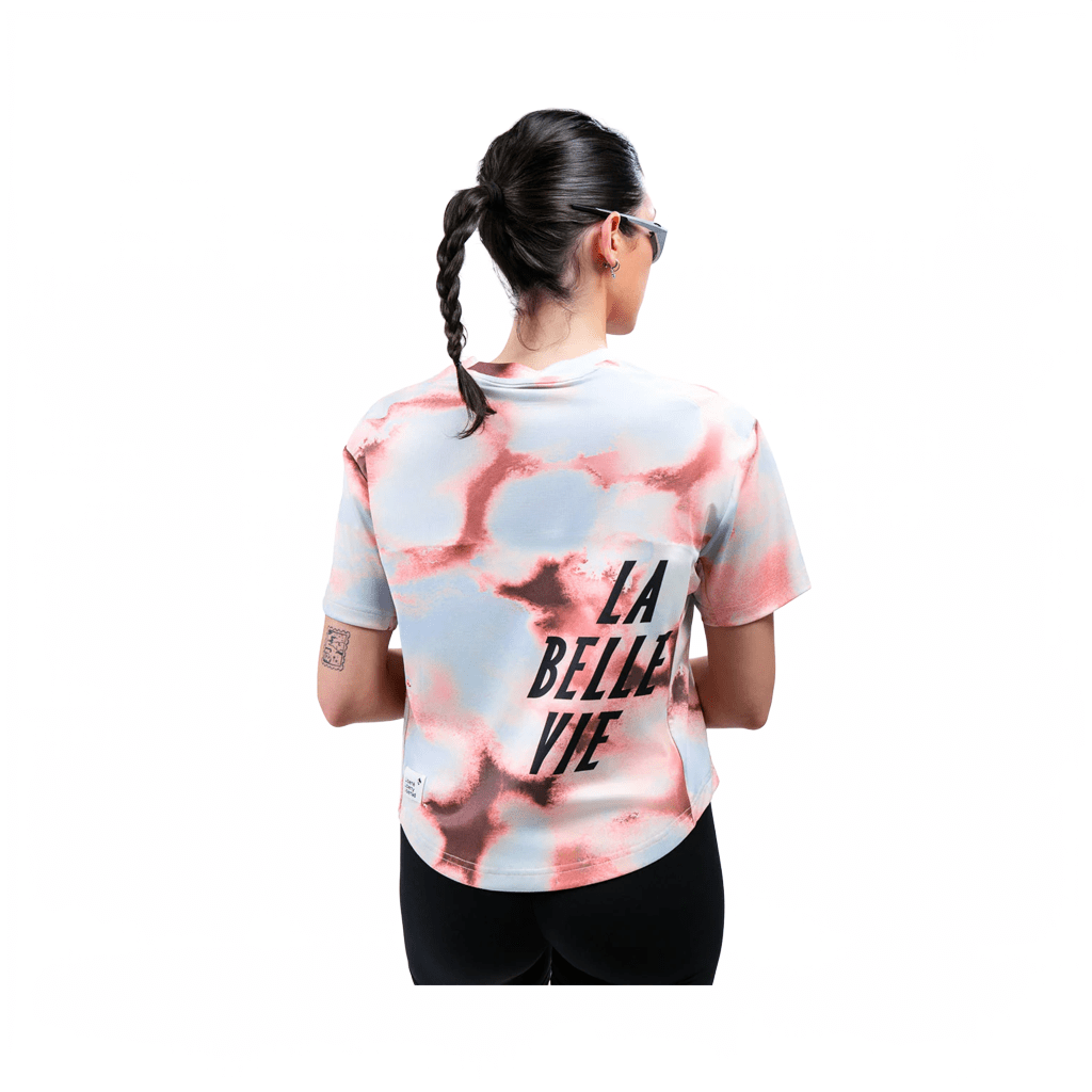 Jersey Libe Womens Vanta Tee - Tie Dye - Genetik Sport