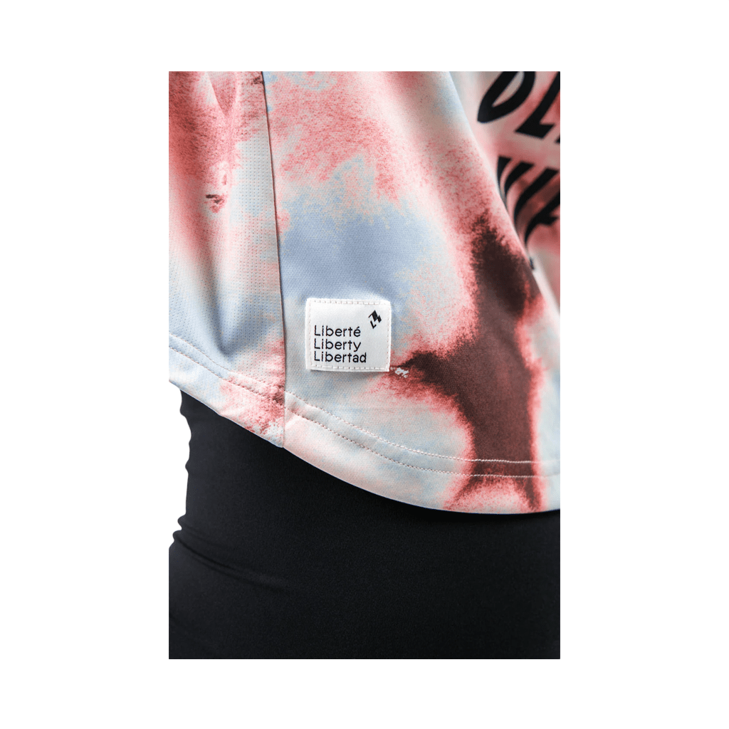 Jersey Libe Womens Vanta Tee - Tie Dye - Genetik Sport