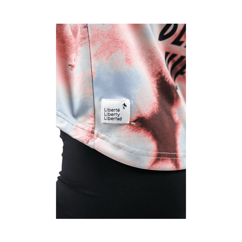 Jersey Libe Womens Vanta Tee - Tie Dye - Genetik Sport
