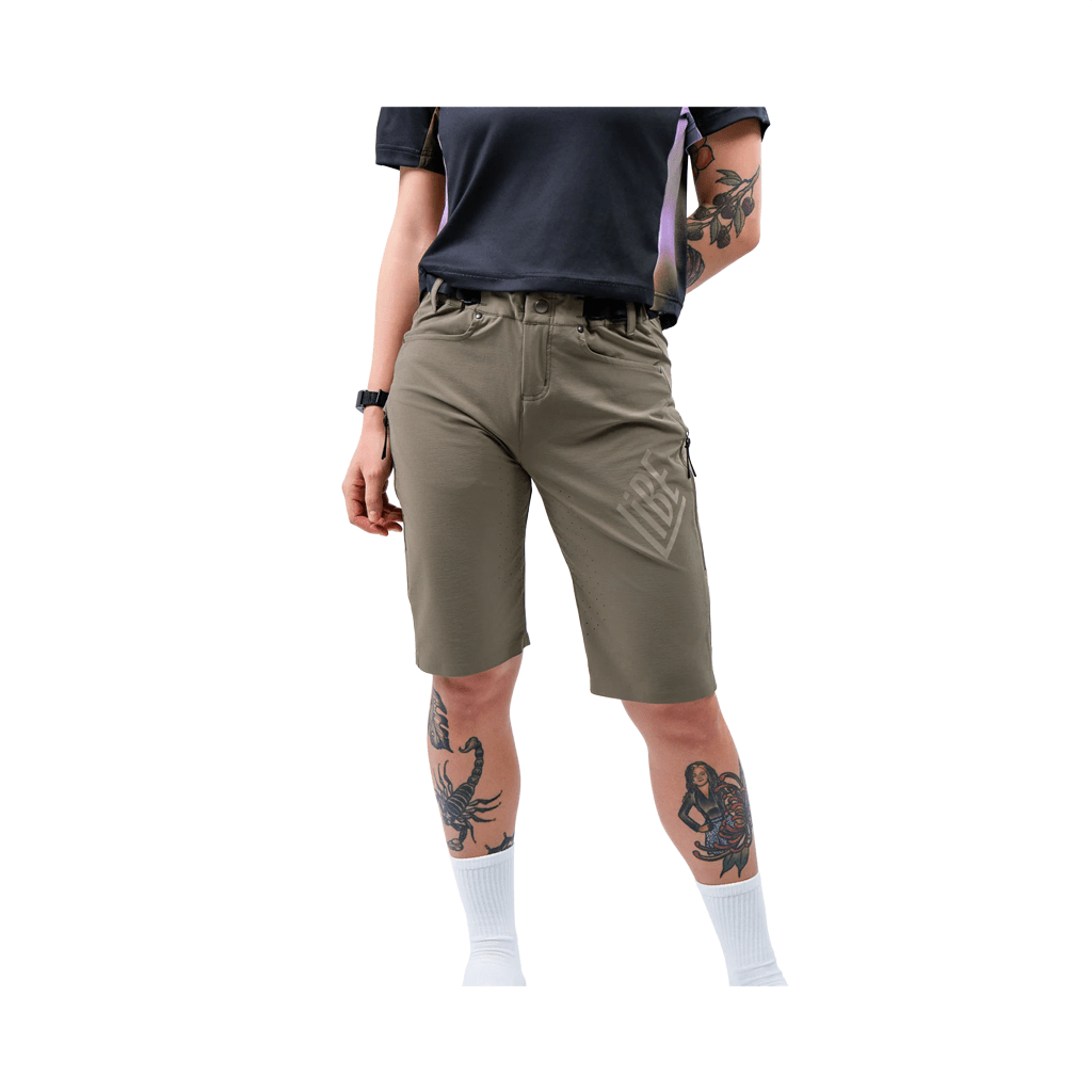 Shorts Libe Womens Rokk Short - Dark Grey - Genetik Sport