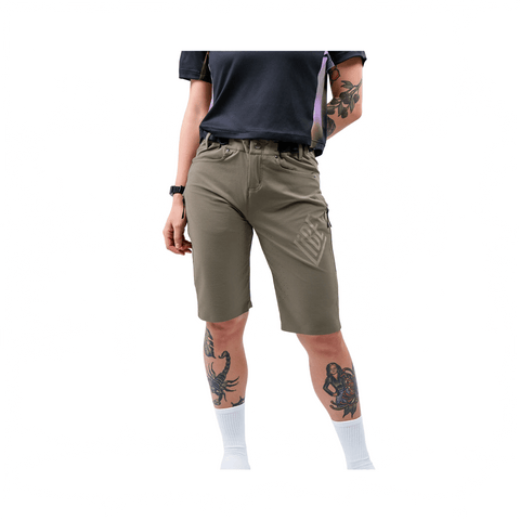 Shorts Libe Womens Rokk Short - Dark Grey - Genetik Sport