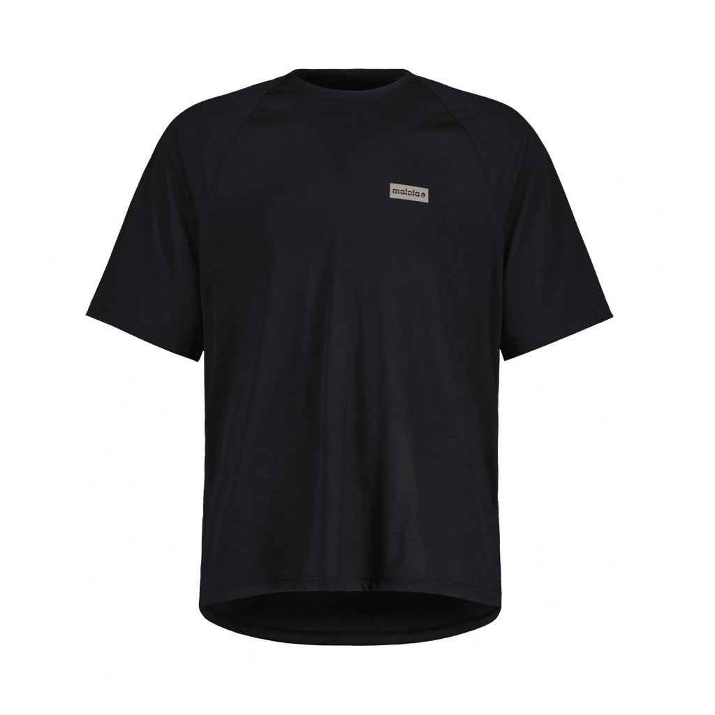 Jersey Maloja Mens GernM SS - Deep Black - Genetik Sport