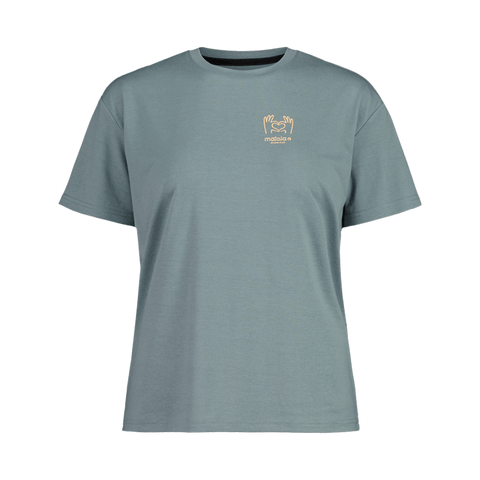Jersey Maloja Womens BriekoglM SS - Sage - Genetik Sport