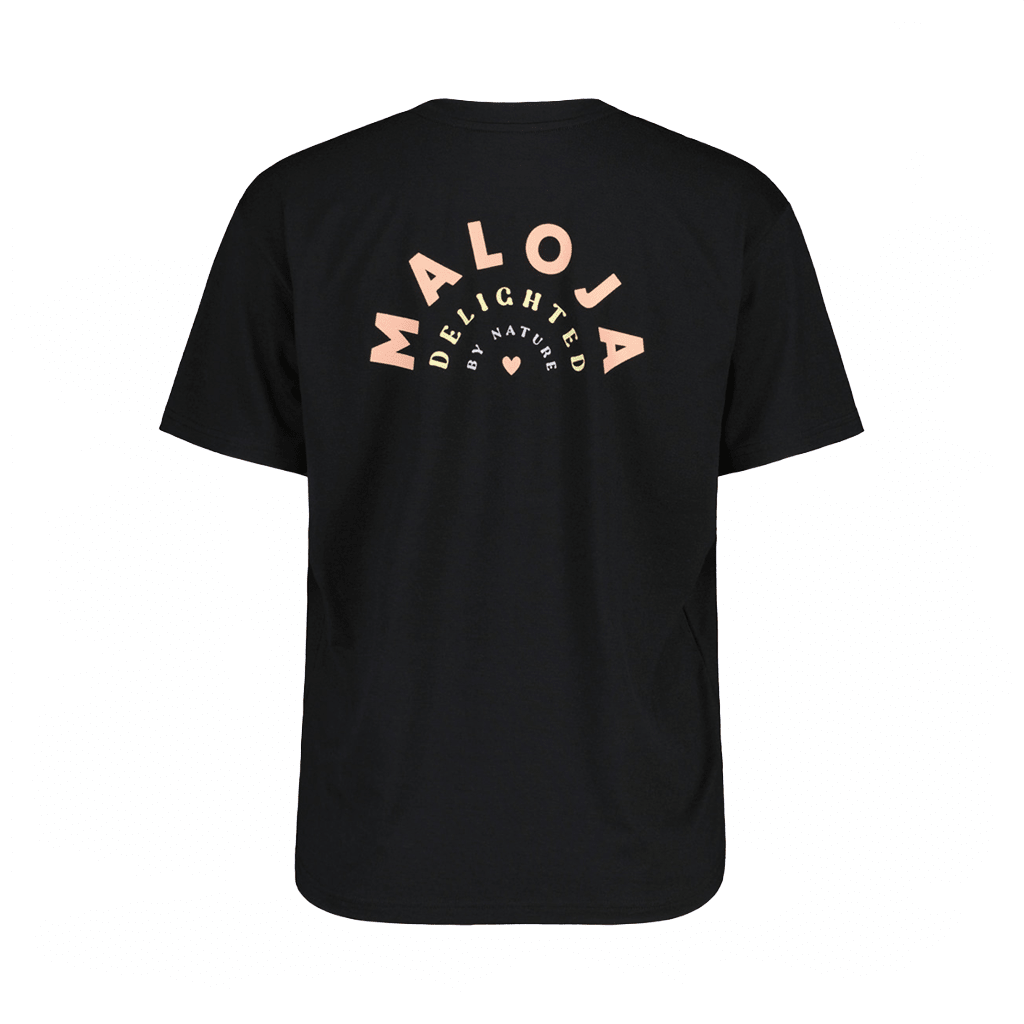Jersey Maloja Womens FreihutM SS - Deep Black - Genetik Sport