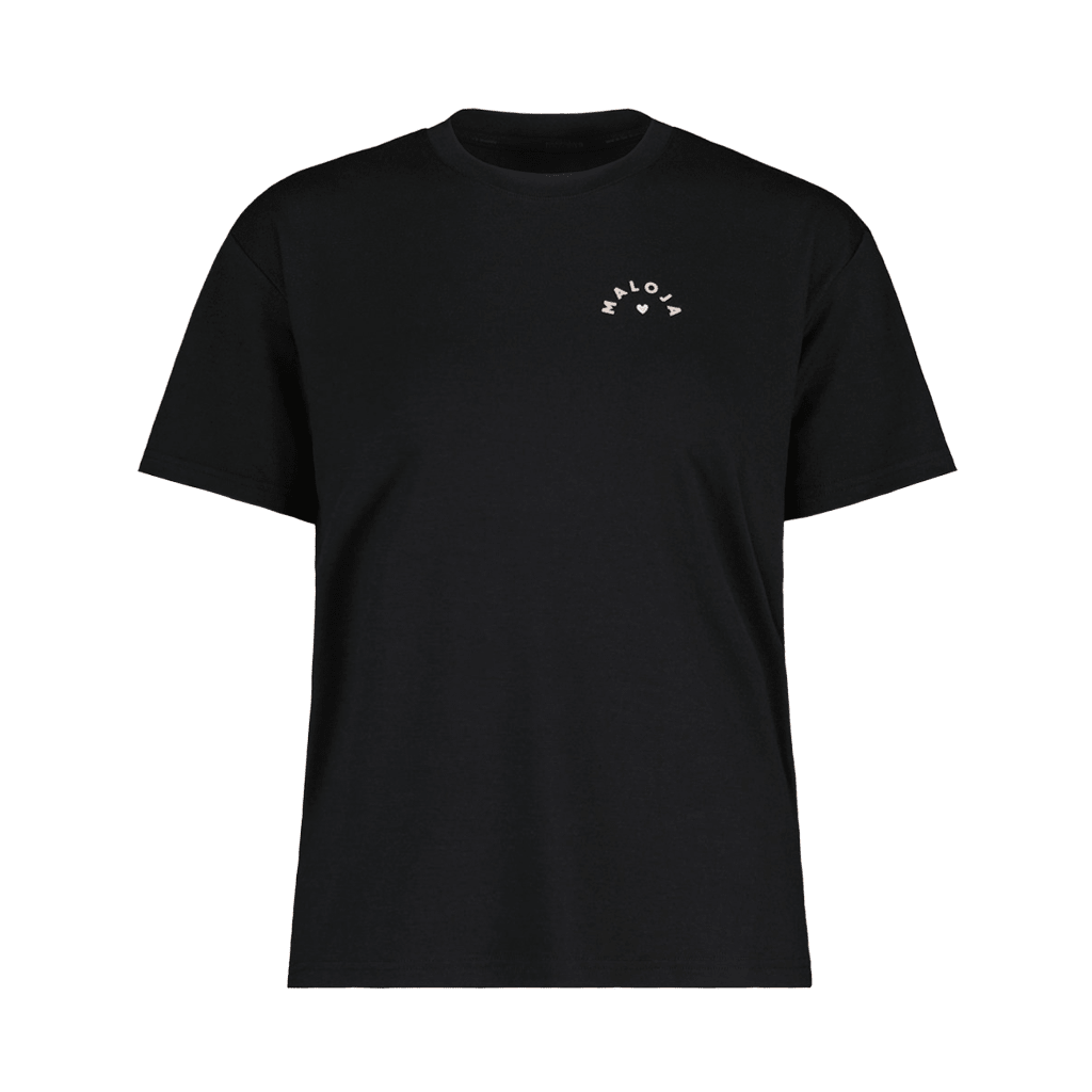 Jersey Maloja Womens FreihutM SS - Deep Black - Genetik Sport