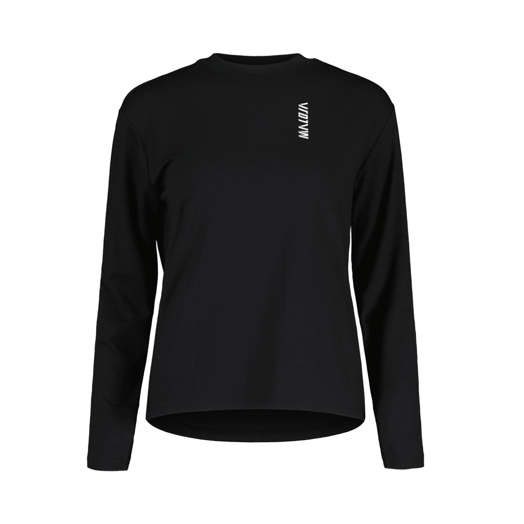Jersey Maloja Womens VelivarM LS - Deep Black - Genetik Sport