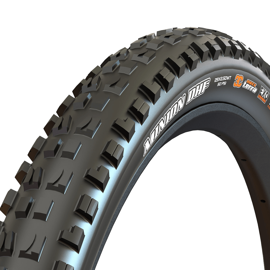 Tire Maxxis Mountain Minion DHF 27.5X2.5 60TPI EXO TR WT - Genetik Sport