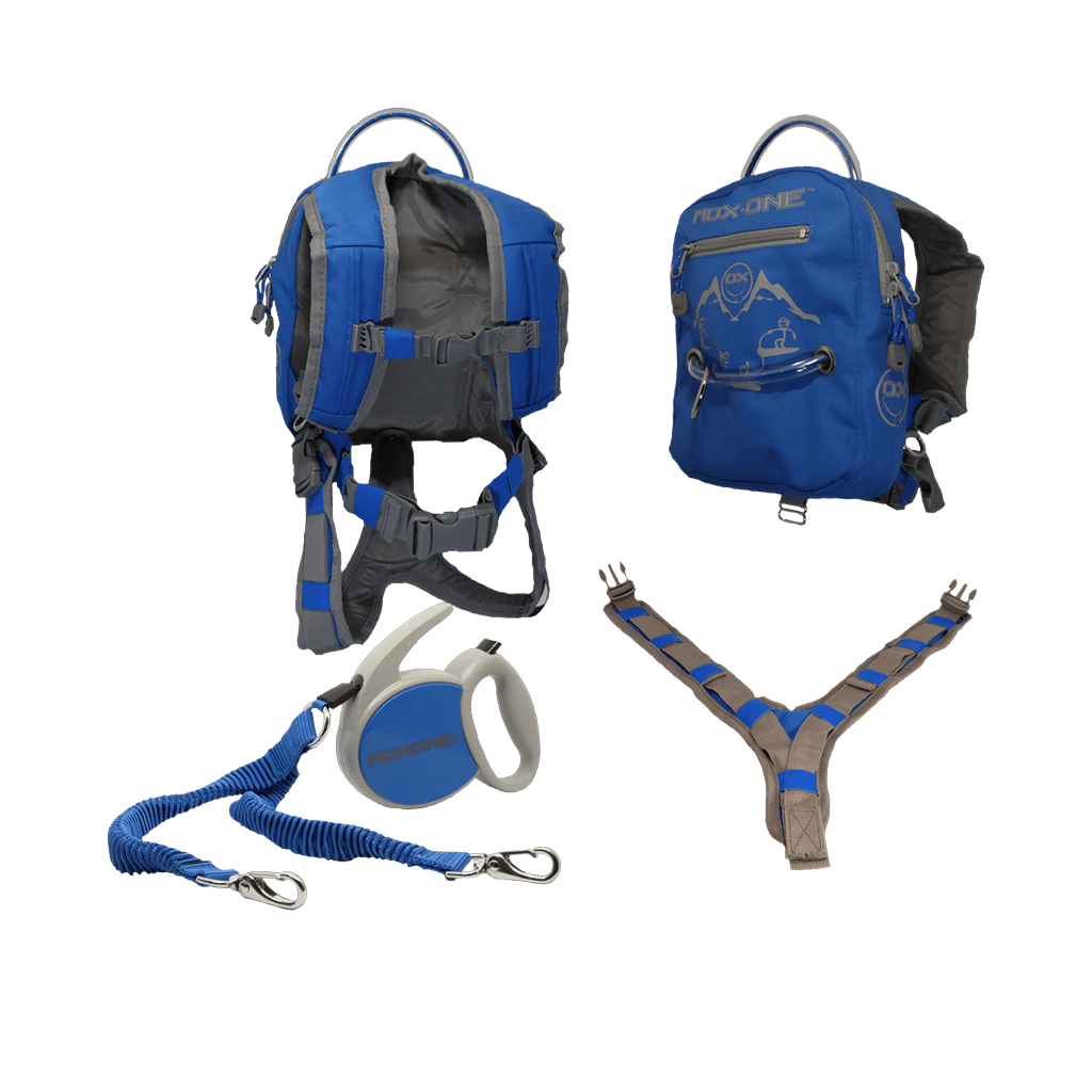 MDX ONE The One Ski/Snow Backpack With Retractable Rope - Blue - Genetik Sport