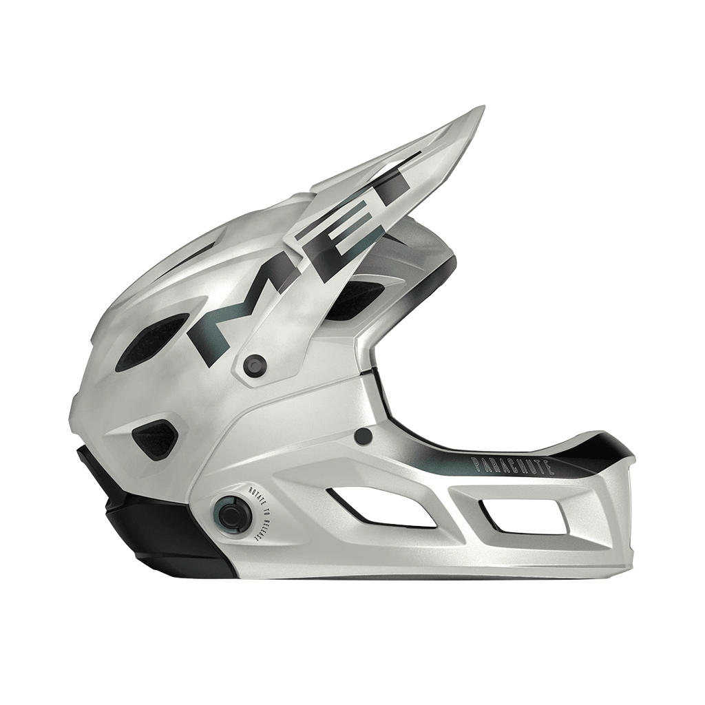 Helmet MET Parachute MCR MIPS - White Iridescent Matte - Genetik Sport