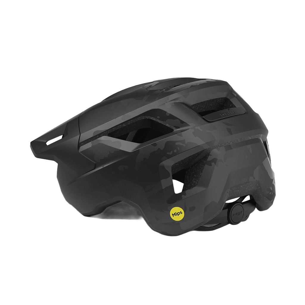 Youth Helmet MET Shelter MIPS - Black - Genetik Sport