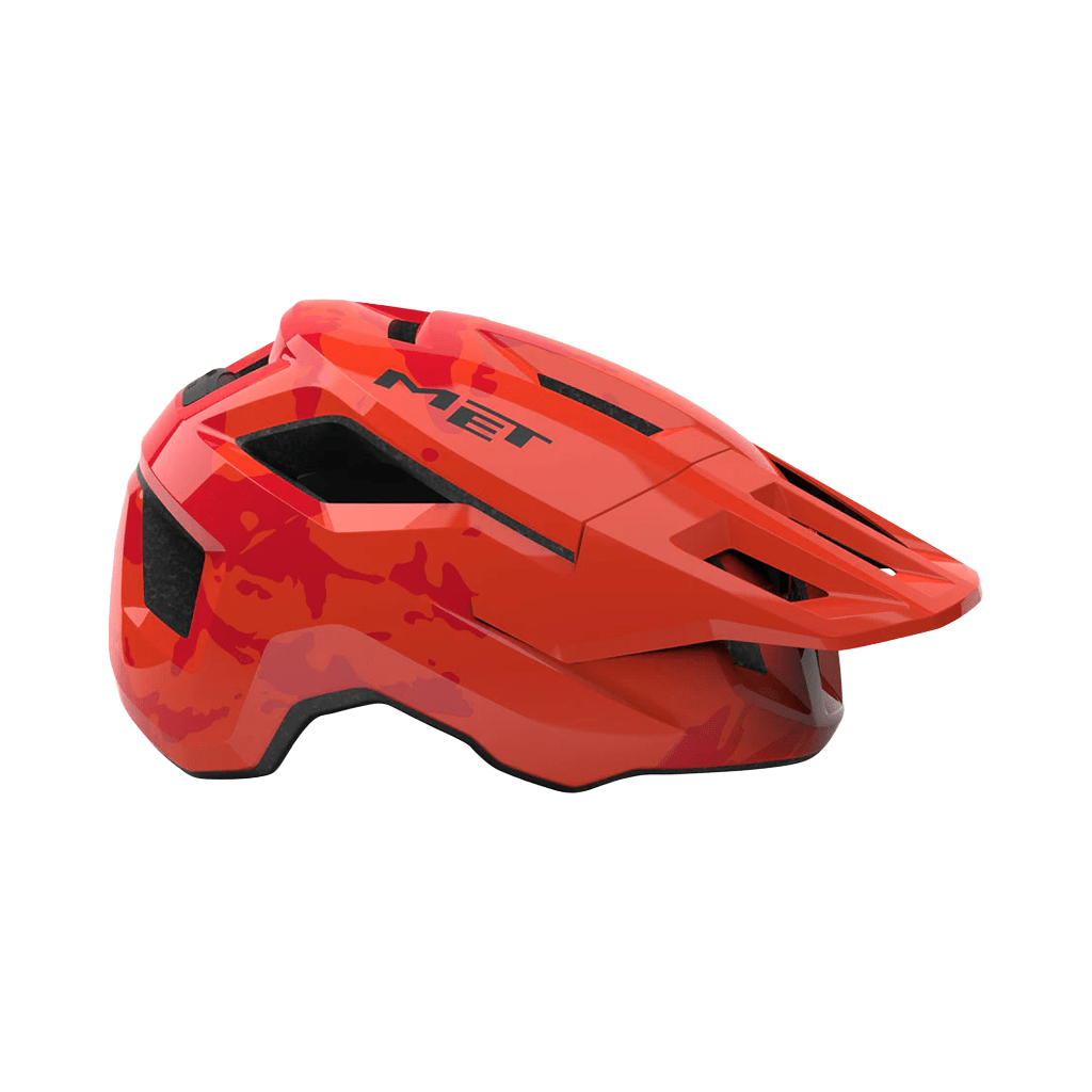 Youth Helmet MET Shelter MIPS - Red Glossy - Genetik Sport
