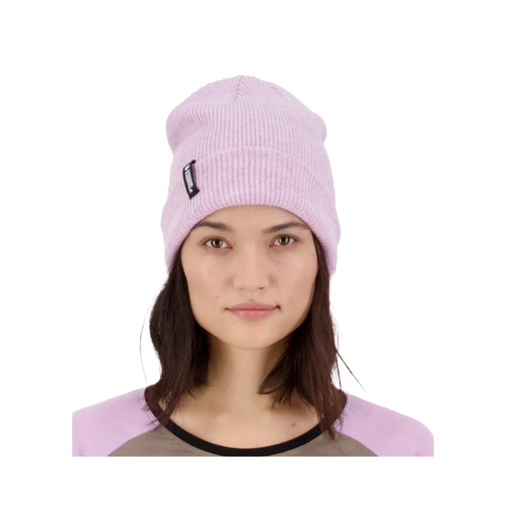 Beanies Mons Royale Unisex Chunky Logger Beanie Orchid Marl - Genetik Sport