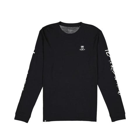 Jersey Mons Royale Mens Icon Merino Classic LS MR Rad - Black - Genetik Sport