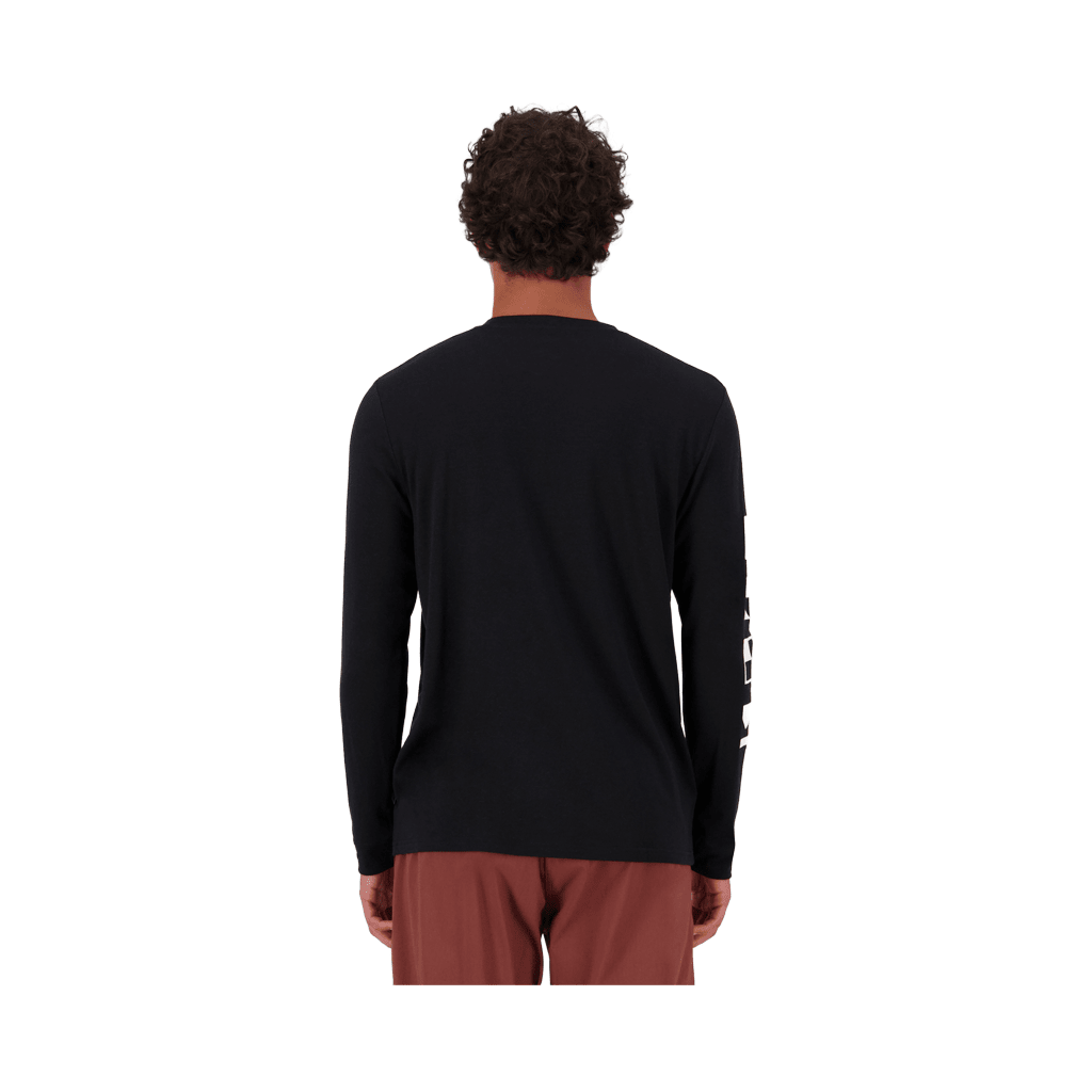 Jersey Mons Royale Mens Icon Merino LS - Black - Genetik Sport