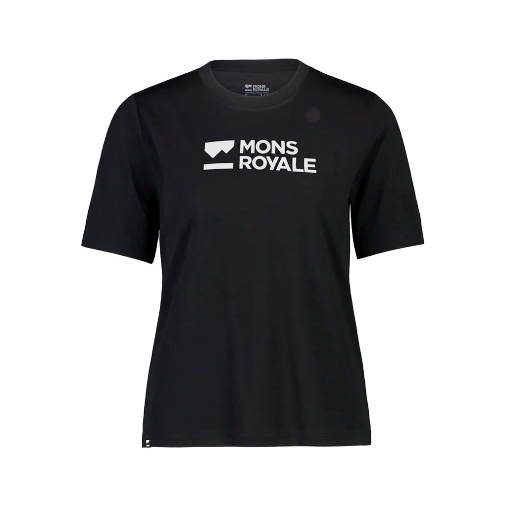 Jersey Mons Royale Womens Icon Relaxed SS - Black - Genetik Sport