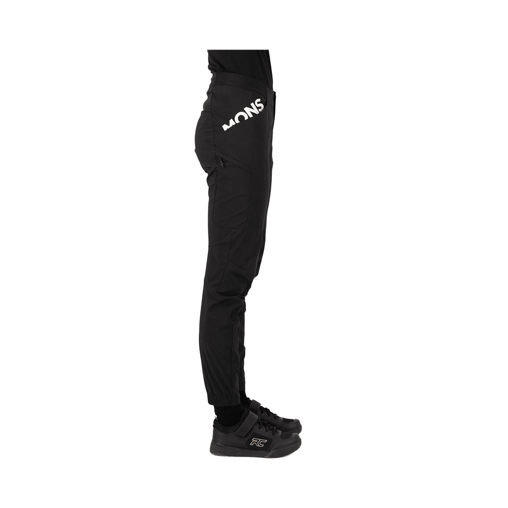 Pants Mons Royale Womens Diversion Merino Trail - Black - Genetik Sport