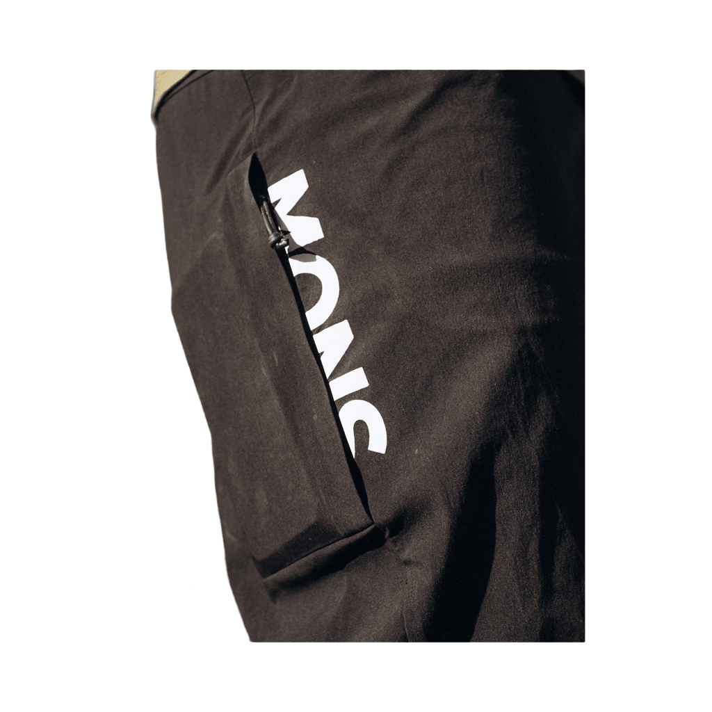 Shorts Mons Royale Mens Diversion Merino Trail Vert Lock Up - Black - Genetik Sport