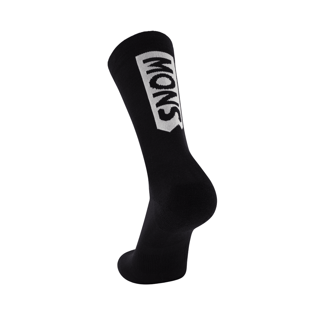 Socks Mons Royale Atlas Merino Crew - Black - Genetik Sport