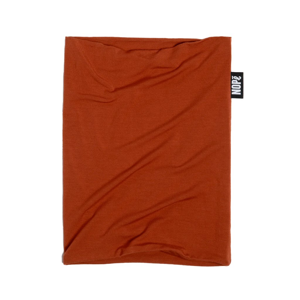 Bamboo Neck Warmer NOPé - Rust OS - Genetik Sport