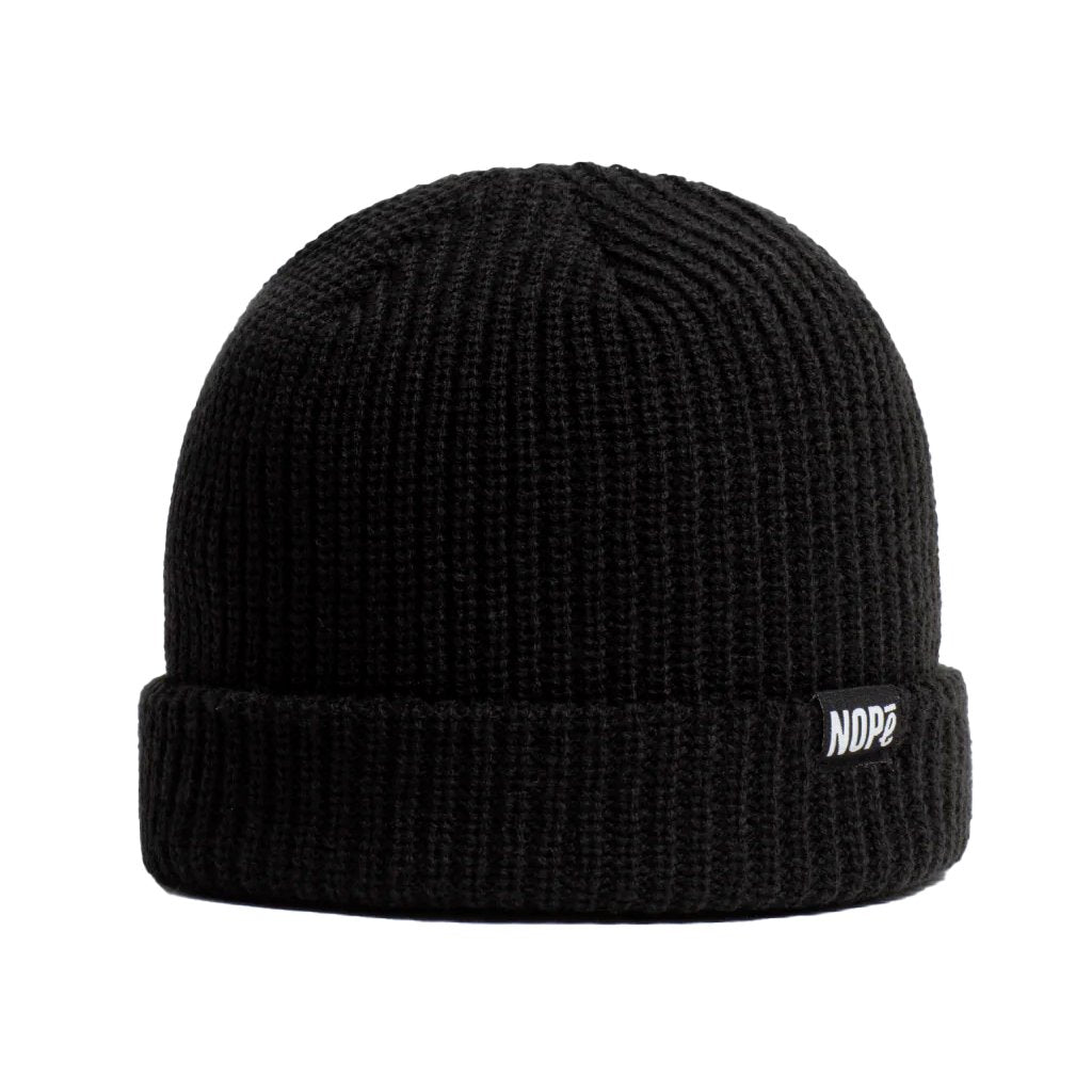 Youth Beanie NOPé - Black - Genetik Sport