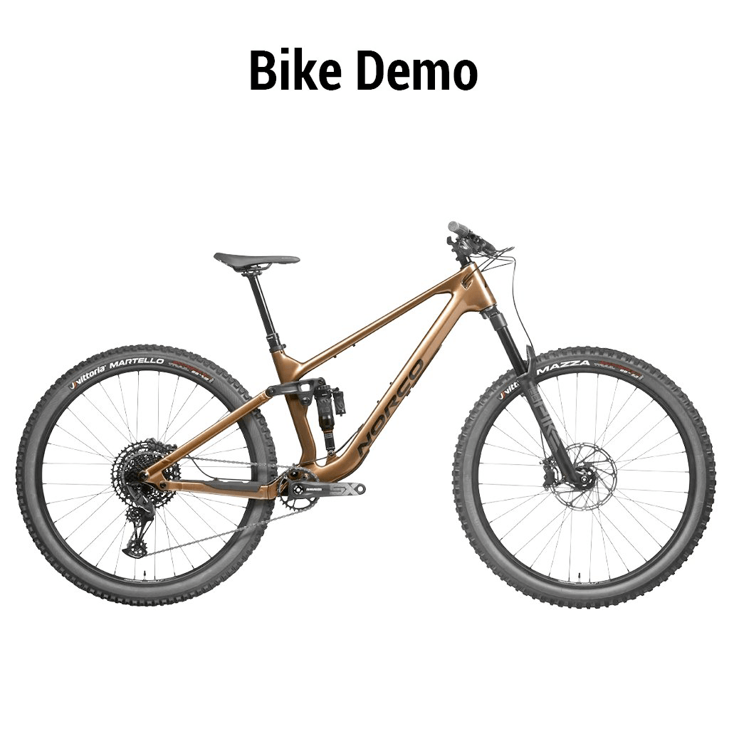 Demo Bike Norco Fluid FS C3 29” - Copper/Black M - Genetik Sport