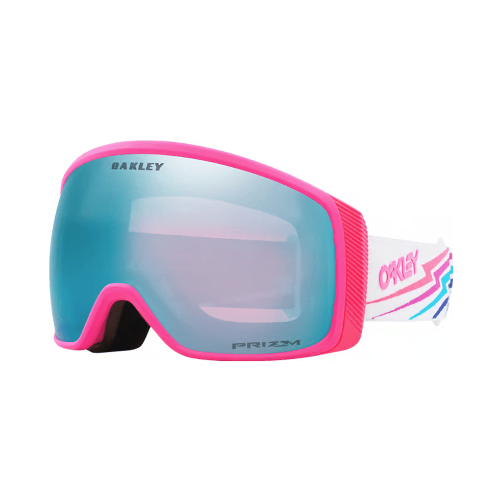 Goggles Oakley Flight Tracker M White Bolt - Prizm Snow Sapphire Iridium - Genetik Sport