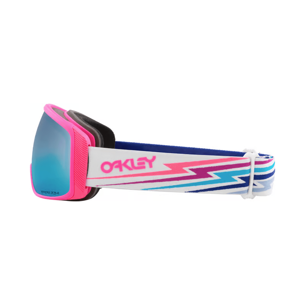 Goggles Oakley Flight Tracker M White Bolt - Prizm Snow Sapphire Iridium - Genetik Sport