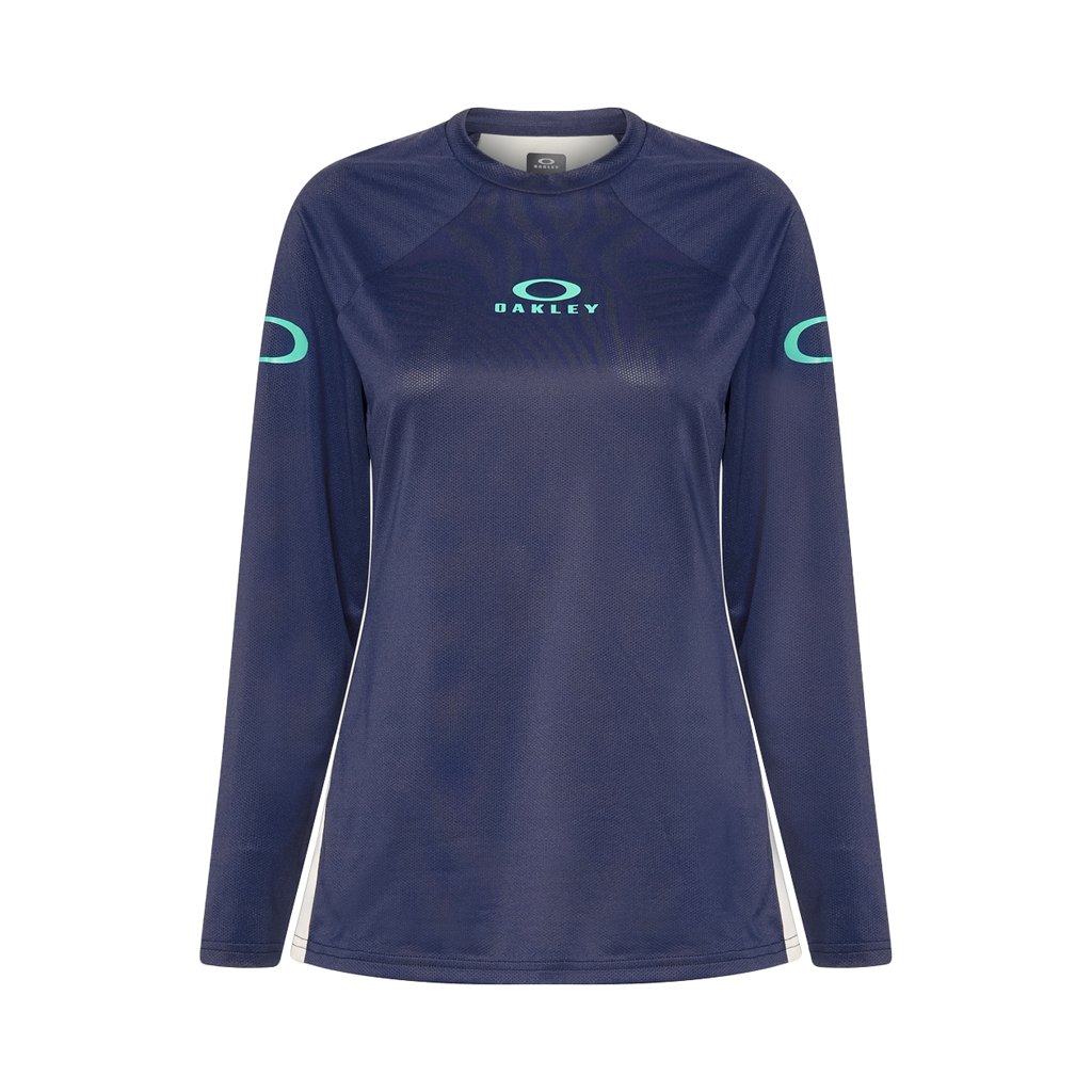 Jersey Oakley Womens Free Ride LS Team - Navy - Genetik Sport