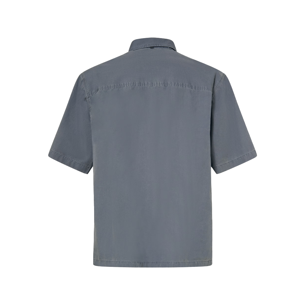 Shirt Oakley Poplin SS - Dark Slate - Genetik Sport