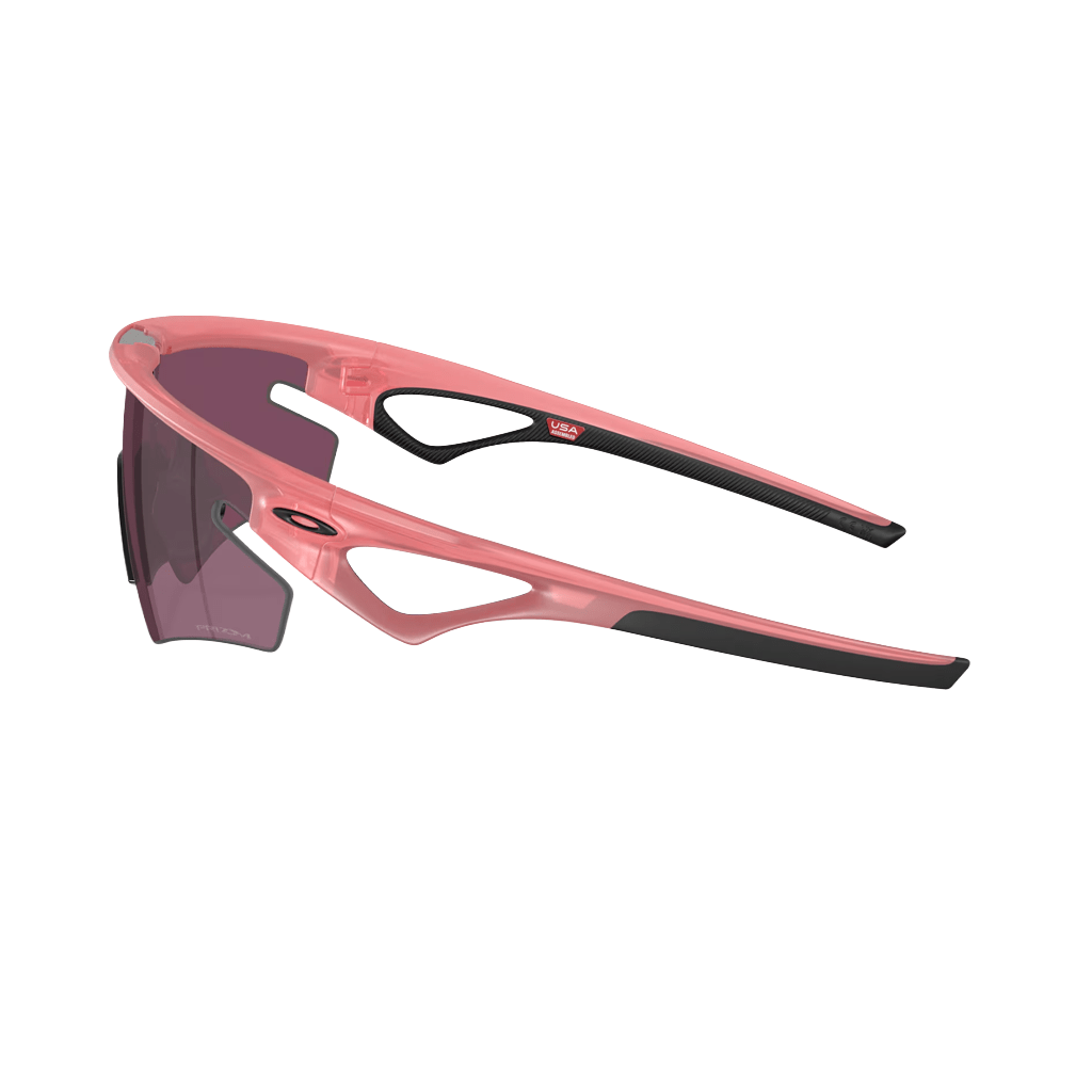 Sunglasses Oakley Sphaera Slash Matte Trans Paloma - Prizm Road Black - Genetik Sport