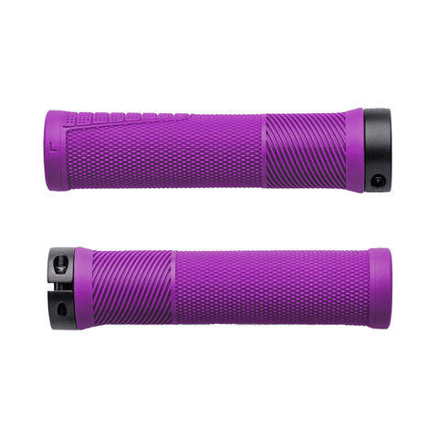 Grips OneUp Components Lock - On - Purple Thin - Genetik Sport