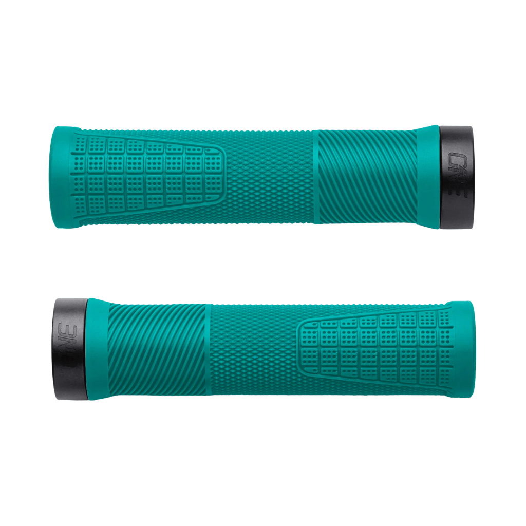 Grips OneUp Components Lock - On Thin - Turquoise - Genetik Sport