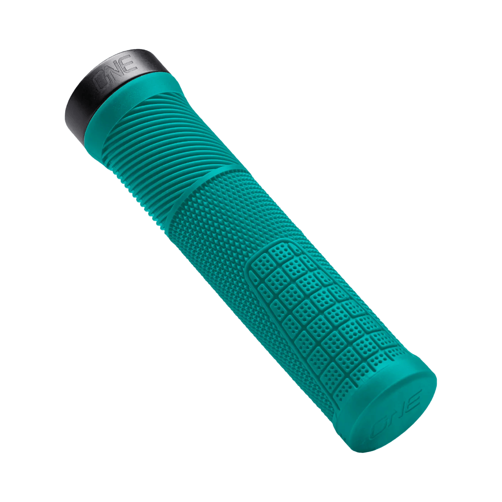 Grips OneUp Components Lock - On Thin - Turquoise - Genetik Sport