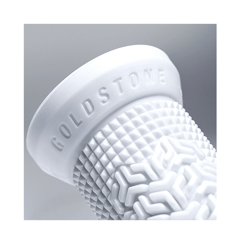 Grips OneUp Lock - On Jackson Goldstone Signature - White - Genetik Sport