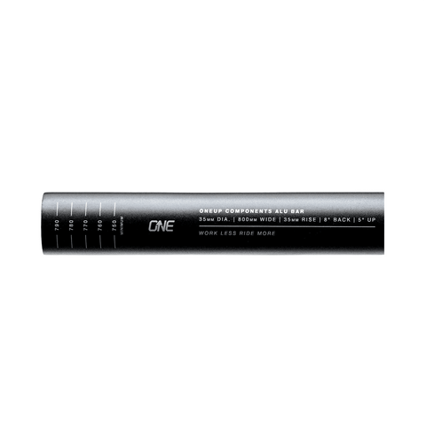 Handlebar OneUp Components Alloy 800mm Wide 35mm Diameter 35mm Rise - Genetik Sport