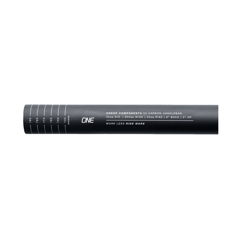 Handlebar OneUp Components V2 Carbon 800mm Wide 35mm Diameter 20mm Rise - Genetik Sport