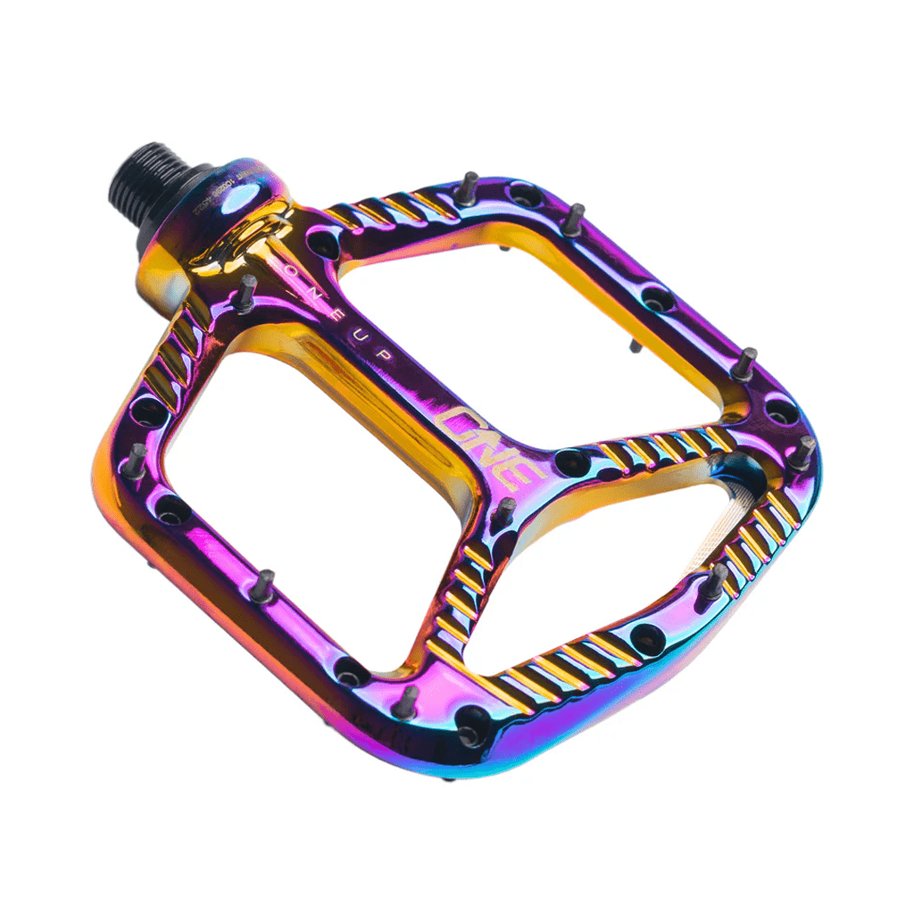 Pedals OneUp Components Aluminium - Oil Slick - Genetik Sport