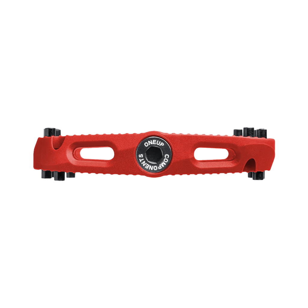 Pedals OneUp Components Composite - Red Small - Genetik Sport