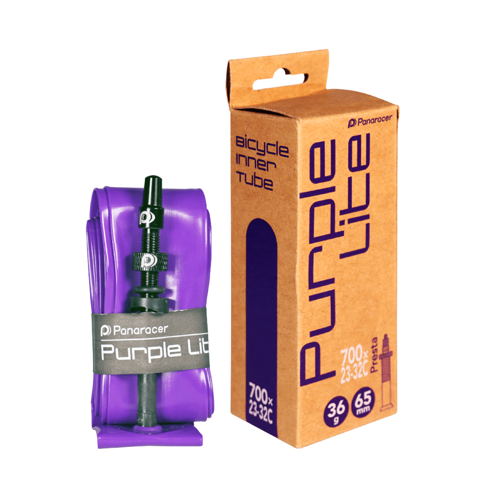 Tube Panaracer Road Purple Lite 700C x 23 - 32C Lightweight TPU Presta 65mm - Genetik Sport