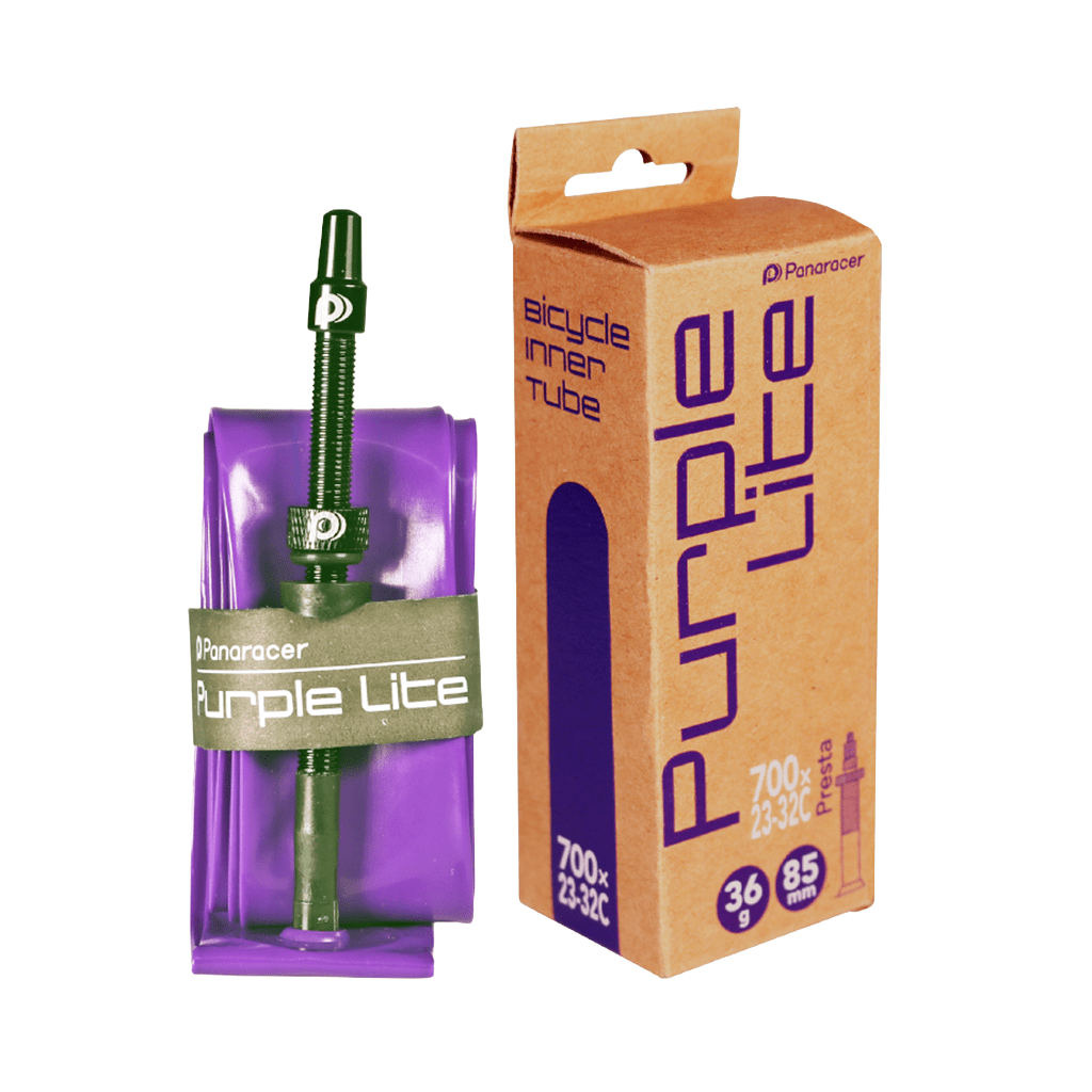 Tube Panaracer Road Purple Lite 700C x 23 - 32C Lightweight TPU Presta 85mm - Genetik Sport