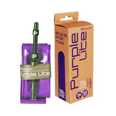 Tube Panaracer Road Purple Lite 700C x 23 - 32C Lightweight TPU Presta 85mm - Genetik Sport