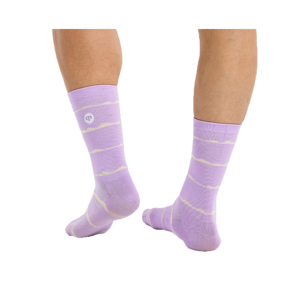 Socks Peppermint Stripe - Horizon Lines Dream - Genetik Sport