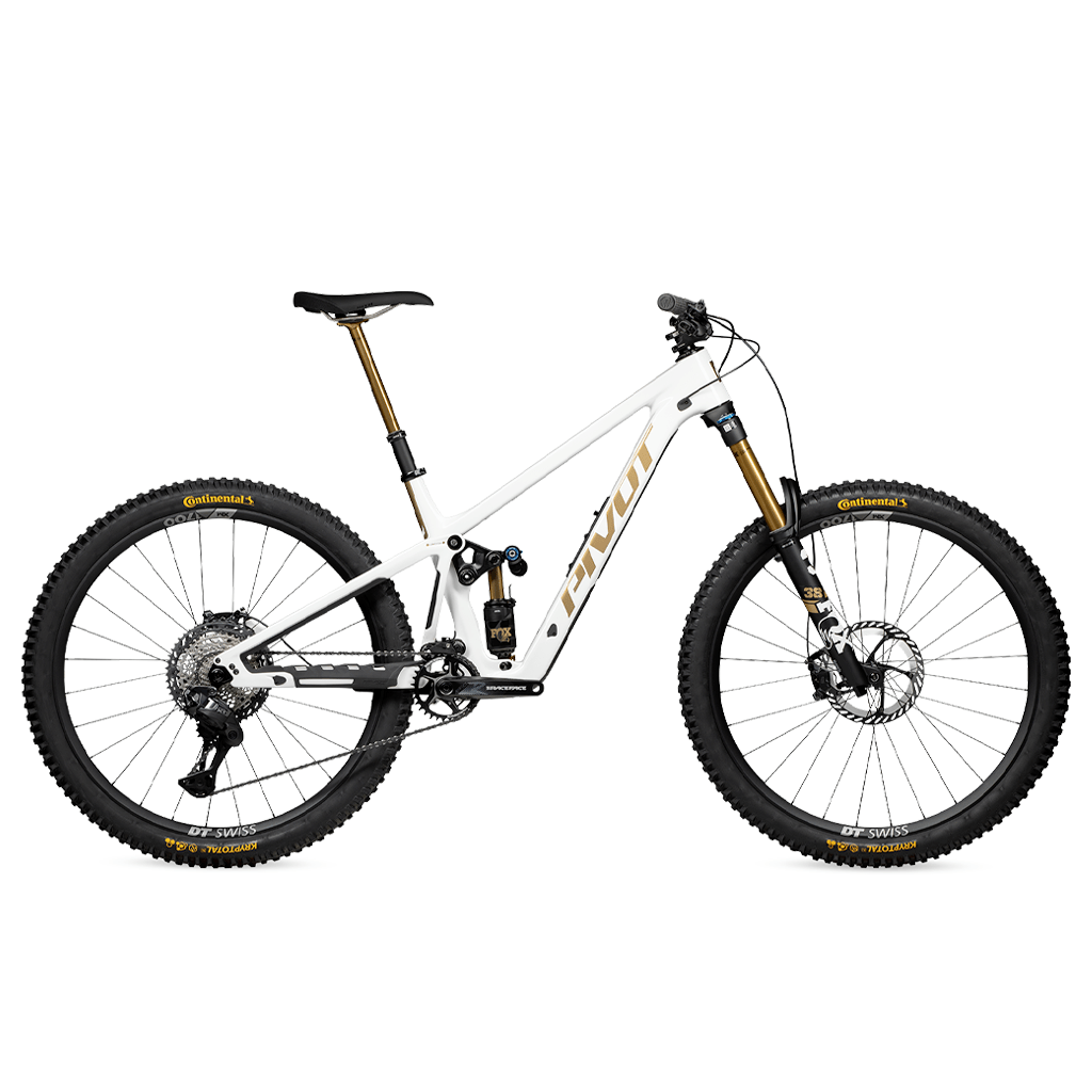Bike Pivot Firebird Pro XT Di2 - White Gold - Genetik Sport