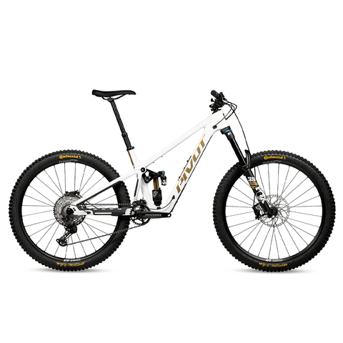 Bike Pivot Firebird Ride SLX/XT Air - White Gold - Genetik Sport