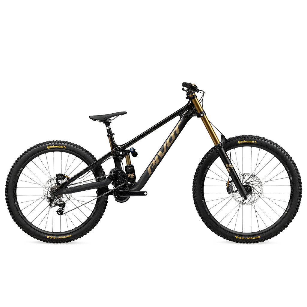 Bike Pivot Phoenix Pro Saint - Black Gold - Genetik Sport